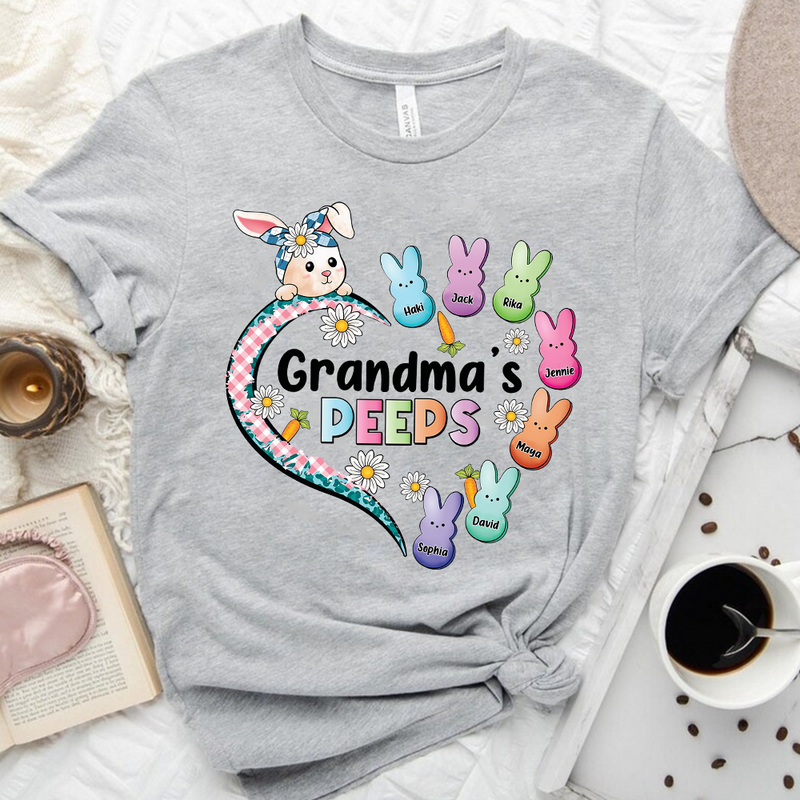 Personalized Easter Grandma's Peep T-Shirt