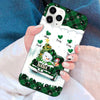 Personalized Grandma Snowman On Truck Christmas Pattern Phonecase - NTD07OCT23TT1 Silicone Phone Case HumanCustom New