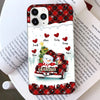 Personalized Grandma Snowman On Truck Christmas Pattern Phonecase - NTD07OCT23TT1 Silicone Phone Case HumanCustom New