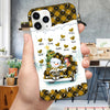 Personalized Grandma Snowman On Truck Christmas Pattern Phonecase - NTD07OCT23TT1 Silicone Phone Case HumanCustom New