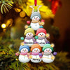 Personalized Snowman Custom Shape Ornament For Christmas Decoration - NTD09OCT23VA1 Acrylic Ornament HumanCustom New