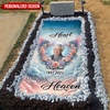 Personalized Custom Photo Grave Blanket - A Big Piece Of My Heart -NTD11MAR24KL1