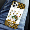 Personalized Grandma Snowman On Truck With Heart Kids Christmas Pattern Phonecase - NTD11OCT23TT1 Silicone Phone Case HumanCustom New