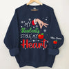 My Students Stole My Heart - Personalized Christmas Sweatshirt For Teacher - NTD16OCT23VA2 Black T-shirt and Hoodie HumanCustom - Unique Personalized Gifts Made Just for You