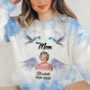 Personalized Gift Memorial Mom/Grandmom Always On My Mind Forever In My Heart 3D Full Painting Sweater - NTD18AUG23VA2