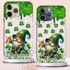 St Patricks Day Gnomes Grandma - Personalized Silicon Phone Case - NTD18JAN24KL2