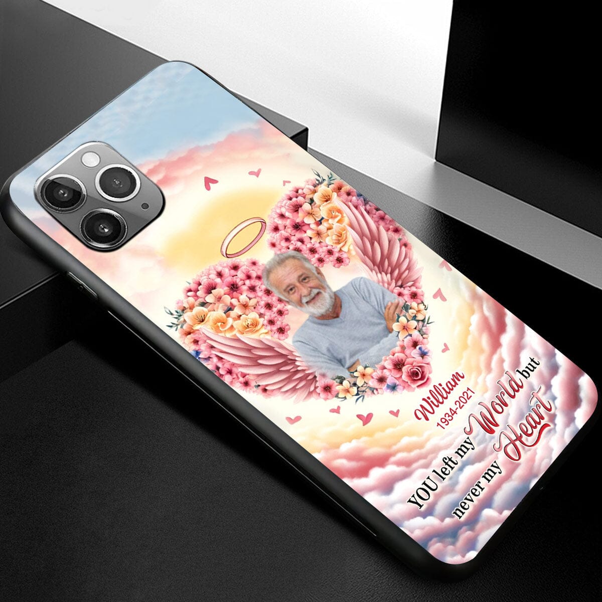 Always On My Mind Forever In My Heart - Personalized Silicon Custom Photo Phone Case - NTD19DEC23VA3 Silicone Phone Case HumanCustom - Unique Personalized Gifts Made Just for You 