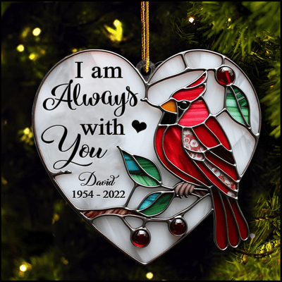 I Am Aways With You - Personalized Memorial Ornament For Christmas - NTD20OCT23KL1 Acrylic Ornament HumanCustom - Unique Personalized Gifts Made Just for You