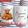 Cowspresso Season Sip in Style Custom Cow Mug for the Ultimate Cow Lover - Embrace the Season with a Personalized Fall Mug - NTD30AUG23NY1