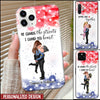 Personalized Phone Case - Couple Portrait, Firefighter, Nurse, Police Officer, Teacher, Gifts by Occupation - NTD31AUG23TT1 Silicone Phone Case Humancustom - Unique Personalized Gifts Iphone iPhone 14