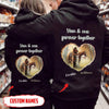 You & Me Forever Together Couple Hoodies Ntk-16Dq001 Hoodies Dreamship S Black