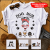 Dog Moms T-Shirts Ntk-16Va0011 2D T-shirt Dreamship S White