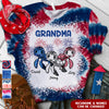 4th July Firework With Turtle Kid Name Grandma, Mom Personalized 3d T-shirt NTK03JUN24VA2