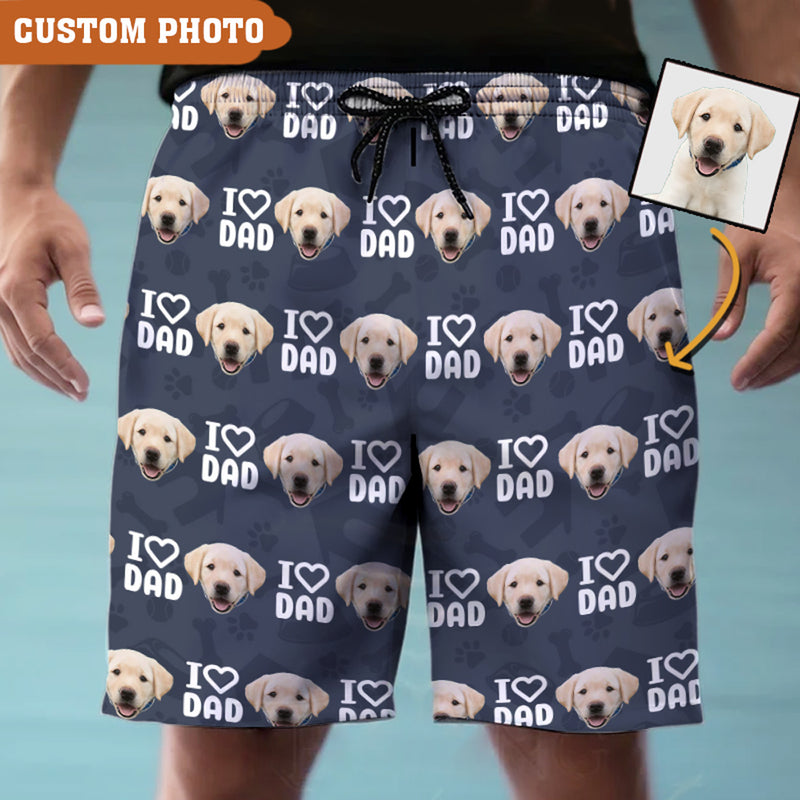 Discover Dog Dad, Cat Dad Upload Photo Personalized Short