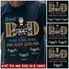 Best Dad Motorcycle Ever T-Shirt Ntk07Jun21Nq2 2D T-shirt Dreamship S Black