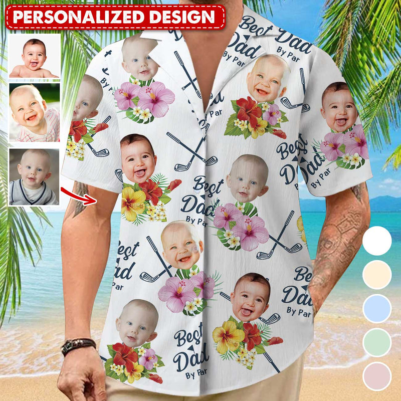 Discover Best Dad By Par Personalized Hawaiian Shirt