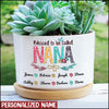 Personalized Blessed To Be Called Nana Mommy Grandma Ceramic Plant Pot NTN03APR23XT2 Ceramic Plant Pot Humancustom - Unique Personalized Gifts Ceramic Pot 1 Ceramic Pot