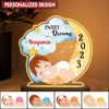 Personalized Baby Sweet Dreams Acrylic Plaque LED Lamp Night Light NTN03FEB23TP1 Acrylic Plaque LED Lamp Night Light Humancustom - Unique Personalized Gifts 7.8” x 7.2”