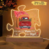 You Are The Missing Piece To My Heart Couple Truck Acrylic Plaque LED Lamp Night Light NTN03FEB23VA1 Acrylic Plaque LED Lamp Night Light Humancustom - Unique Personalized Gifts 7.8” x 7.2”