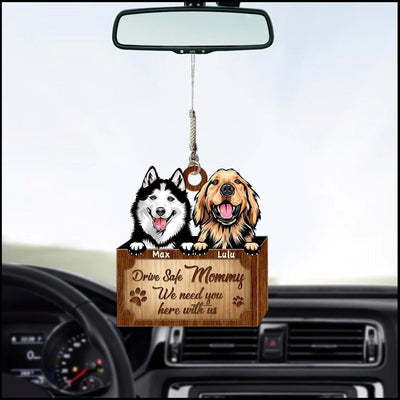 Personalized Dive Safe Mommy We Need You Here With Us Car Ornament NTN04MAR23KL2 Car Ornament Humancustom - Unique Personalized Gifts