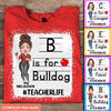 Personalized School Mascot Custom Teacher T-Shirt, Custom Gifts For Teacher NTN15APR23NA3 White T-shirt Humancustom - Unique Personalized Gifts