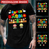 Super Daddio Super Mommio Personalized T-Shirt & Hoodie NTN15MAY23TP1 Black T-shirt and Hoodie Humancustom - Unique Personalized Gifts Classic Tee Black S