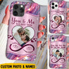 You & Me We Got This Custom Couple Photo Personalized Phone Case NTN27FEB23KL1 Glass Phone Case Humancustom - Unique Personalized Gifts