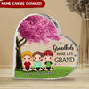 Personalized Grandkids Make Life Grand Acrylic Plaque NTN29DEC22NY1 Acrylic Plaque Humancustom - Unique Personalized Gifts S (10cm)