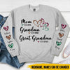 Mom Est Grandma Est Great Grandma Heart Leopard Personalized 3D Sweater NTN30JAN23KL1 3D Sweater Humancustom - Unique Personalized Gifts S Sweater