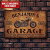 Garage I Can Fix Anything Except Stupid Personalized Metal Sign Cat Metal Sign Human Custom Store 45 x 30 cm - Best Seller