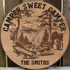 Camper Sweet Camper Personalized Wood Sign Wood Sign Human Custom Store 30x30cm