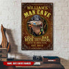 Duck Hunting Man Cave Personalized Metal Sign Cat Metal Sign Human Custom Store 30 x 45 cm - Best Seller