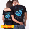 Personalized Till Our Last Breath Turtle Couple Tshirt Nvl-16Dd035 Apparel Dreamship S Black