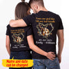 Personalized Till Our Last Breath Deer Couple Tshirt Nvl-16Dd038 Apparel Dreamship S Black