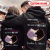 Personalized I Want To Spend With You The Rest Of My Life Couple Hoodie Nvl-16Dd17 Black Hoodie Dreamship