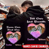 Personalized From Our First Kiss Till Our Last Breath Tiger Couple Hoodie Nvl-16Dt001 Hoodies Dreamship S Black
