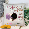 Personalized You And Me We Got This Wolf Pillow Nvl-20Dq003 Pillow Dreamship 18x18in