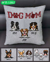Personalized Dog Mom Pillow Nvl-20Sh001 Pillow Dreamship 18x18in