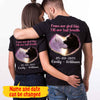 Personalized Till Our Last Breath Wolf Couple Tshirt Nvl-16Dd026 Apparel Dreamship S Black
