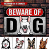 Personalized Dog Breeds Beware Of Dog Printed Metal Sign Nvl-29Vn002 Dog And Cat Human Custom Store 30 x 45 cm - Best Seller