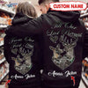 From Our First Kiss Till Our Last Breath Deer Anniversary Gifts For Couples Custom Hoodie NVL Black Hoodie Dreamship