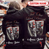 From Our First Kiss Till Our Last Breath Queen and King Anniversary Gifts For Couples Custom Hoodie NLV Black Hoodie Dreamship S Black