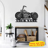 Personalized Motorcycle Cut Metal Sign Nvl-49Dd01 Cut Metal Sign Human Custom Store 30 x 30 cm