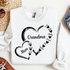 Personalized Mom Grandma And Grandkids Hearts Gift For Grnadma Sweatshirt NVL01DEC23KL3