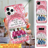 Customized Sister Side By Side Or Miles Apart Sisters Will Always Be Connected By Heart Phonecase NVL01JUL21SH2 Phonecase FUEL Iphone iPhone 12