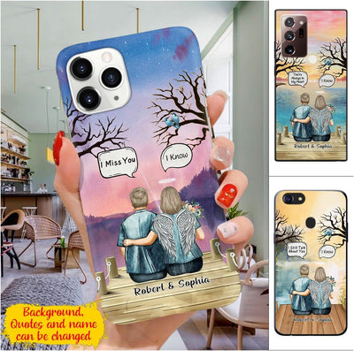 Personalized Still Talk About You Widow Middle Aged Couple Memorial Phone case NVL01SEP21DD4 Phonecase FUEL