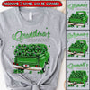 Grandma Auntie Mom Truck Loads Of Little Shamrock Kids, St Patrick's Day Personalized T-shirt & Hoodie NVL02FEB23TP2 Black T-shirt and Hoodie Humancustom - Unique Personalized Gifts Classic Tee Black S