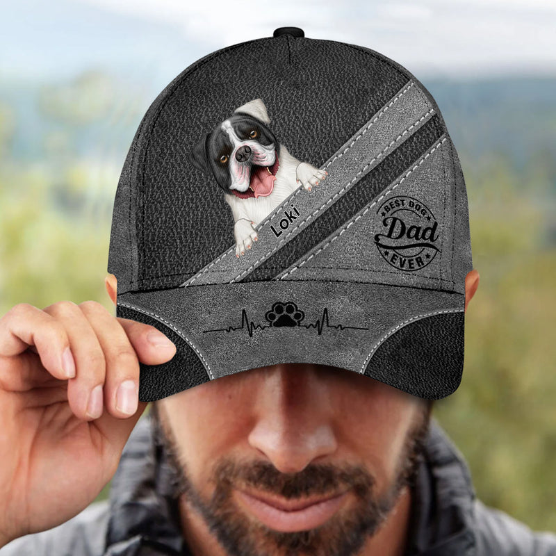 Best Dog Dad Ever - Gift For Dog Lovers - Personalized 3D Classic Baseball Cap