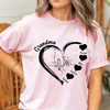 Grandma Mom Hand To Hand With Heart Grandkids Personalized Shirt NVL04MAY24KL2