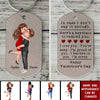 All The Things to Say Valentine Couple Personalized Dog Tag Keychain NVL05JAN24VA1